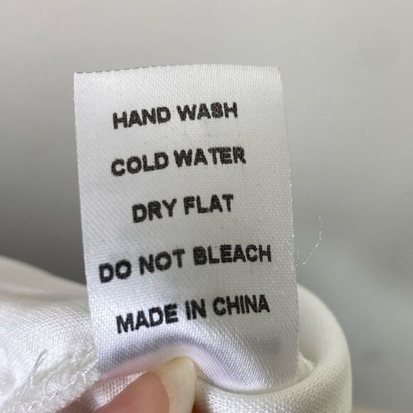 Rehab Lab White Structured Sleeveless Strapless Corset Top - Picture 5 of 6